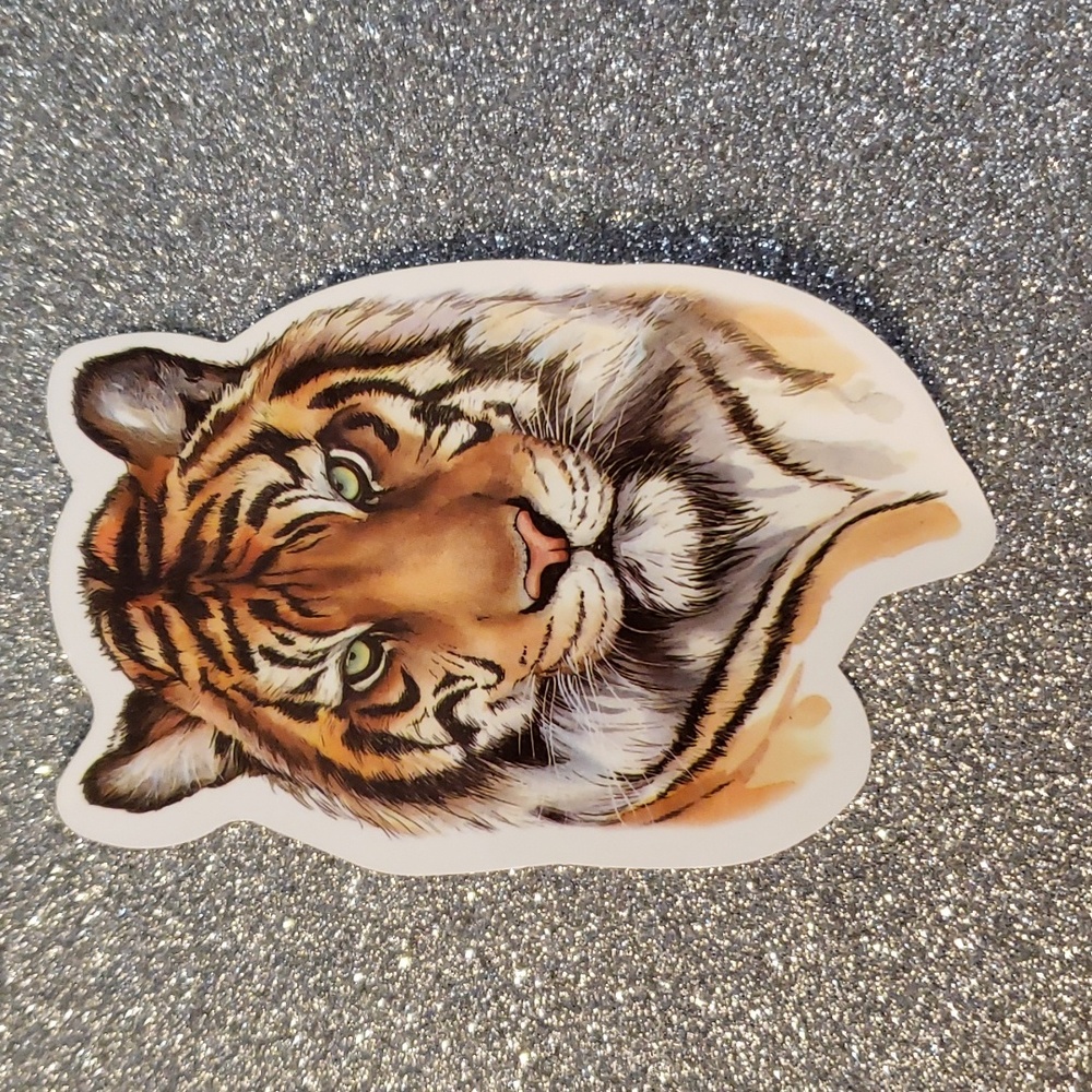 ANIMAL NATURE Tiger waterproof Sticker